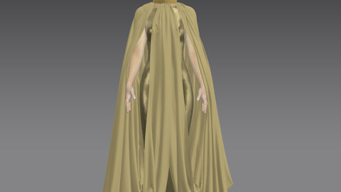 'DUNE' inspired gown