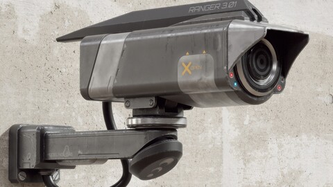 Sci-fi Security Camera PBR