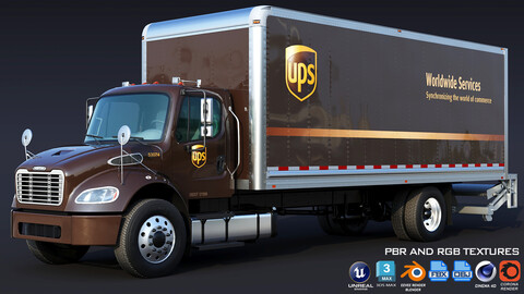 UPS Freightliner M2 106 Box truck 2020