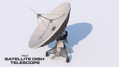 Poly Satellite Dish Telescope