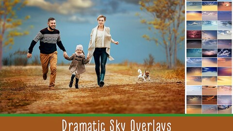 Dramatic Sky Overlays