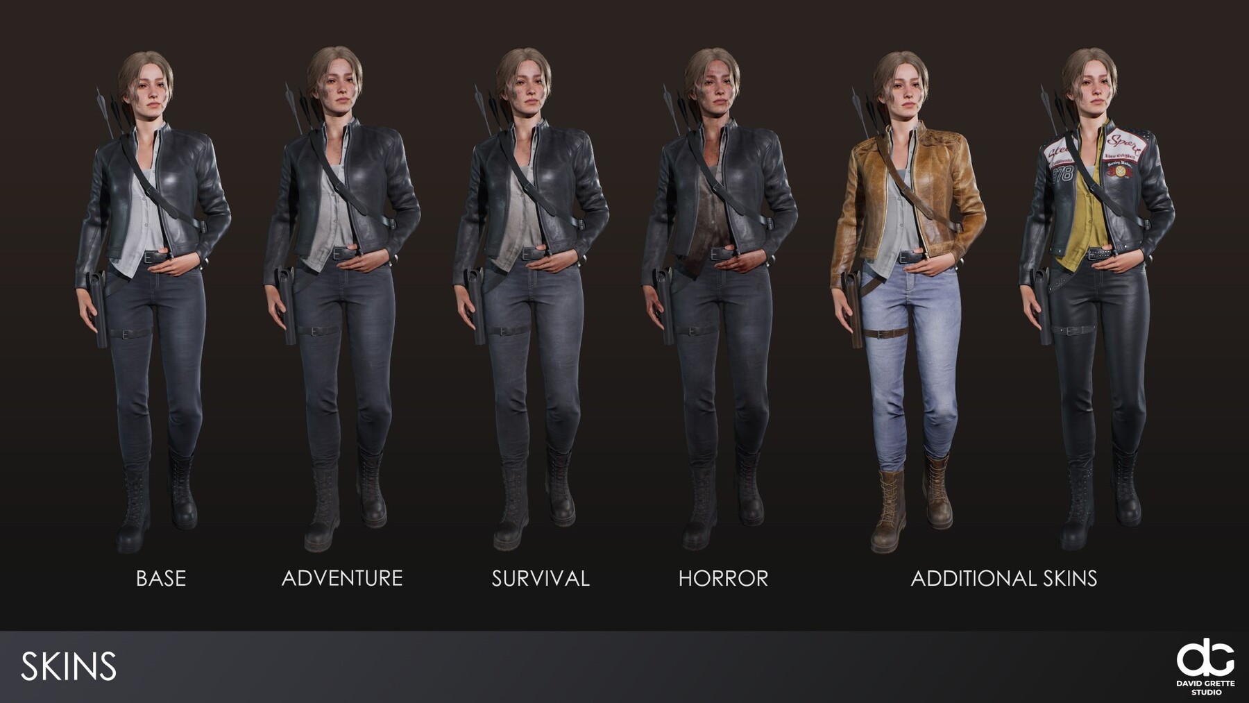 ArtStation - Adventure Characters Pack - Survival, Survivor, RPG, Shooter,  Action Characters