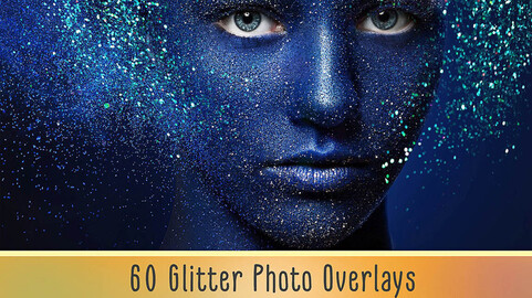 Glitter Photo Overlays