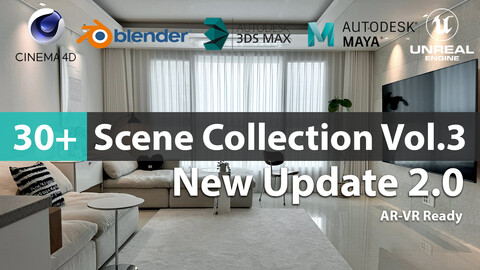 3D Scene Collection | Vol 3