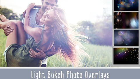 60 Light Bokeh Overlays