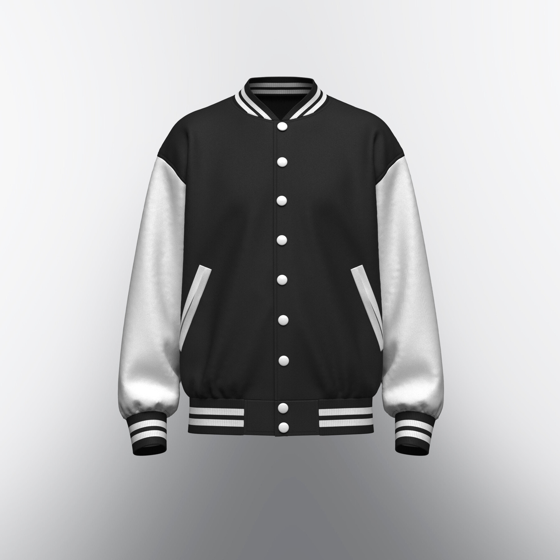 ArtStation - Men's Varsity Jacket 3d Model | Game Assets