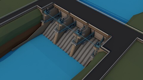 Poly Hydroelectric Dam