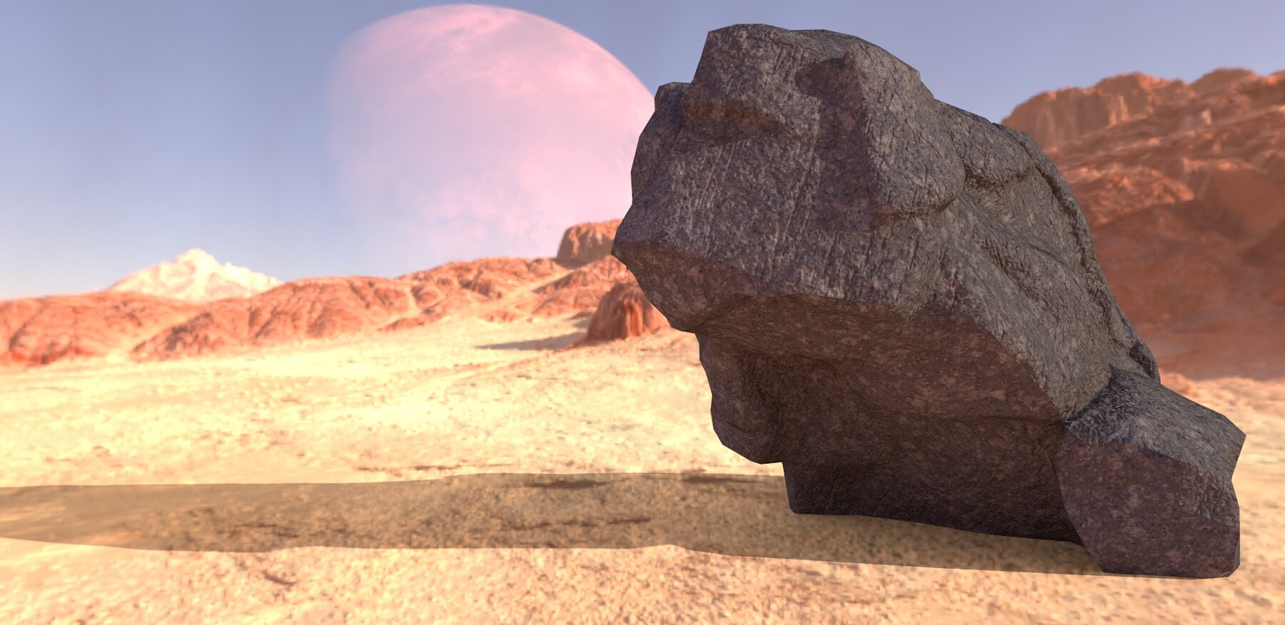 ArtStation - Low Poly Boulders (HQ Textures) | Game Assets