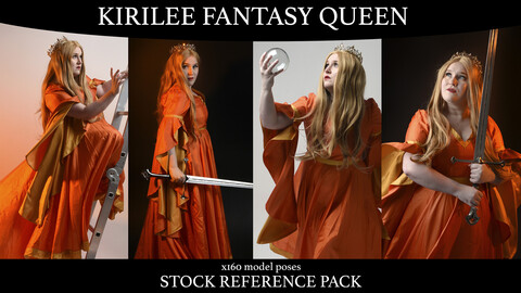 X160 Kirilee Fantasy Queen - stock model reference pack