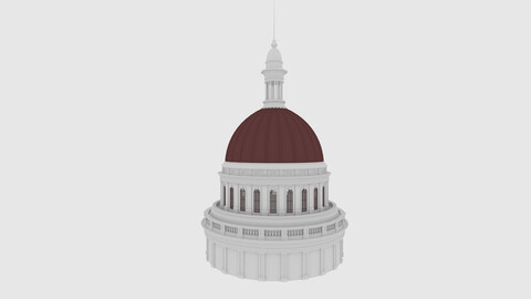 3D Model Classic Dome 2