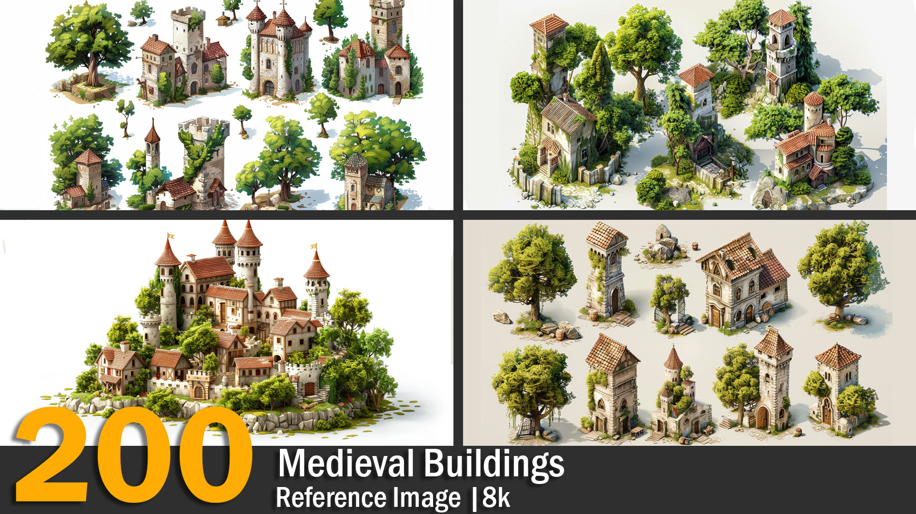 ArtStation - Medieval Buildings | Reference Images | 8K | Artworks