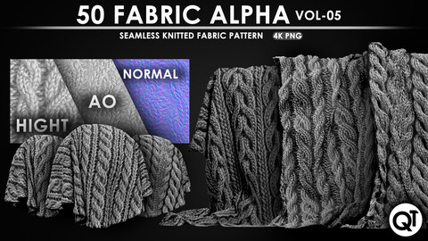 Fabric Alpha VOL 05 - 50 Knitted Fabric Pattern