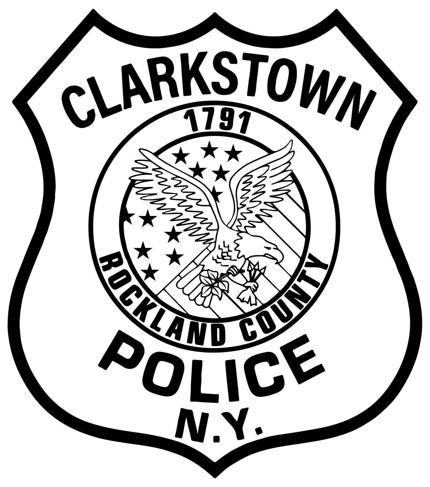 ArtStation - CLARKSTOWN , NY POLICE DEPARTMENT PATCH Blank,outline ...