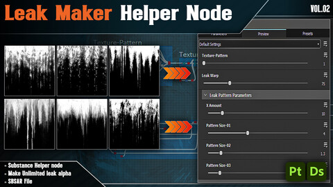 Leak Alpha Maker / Substance Helper Node - Vol.02