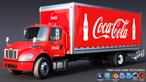 Coca Cola Freightliner M2 106 Box truck 2020