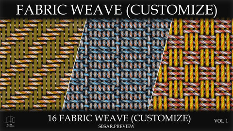 16 Fabric weave (customize)-vol 1