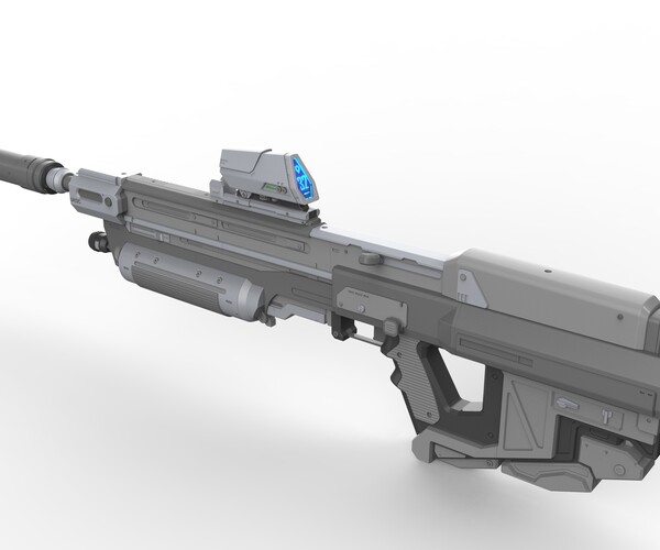 ArtStation - MA37 Assault Rifle - Halo - Printable 3d model - STL + OBJ ...