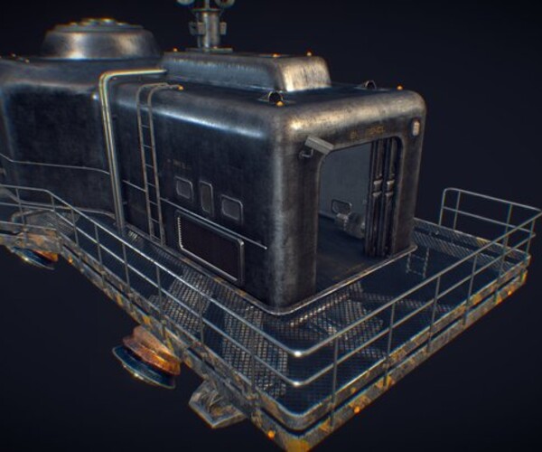 ArtStation - Lethal Company Scavenger Spaceship | Game Assets