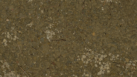 Gravel Seamless Texture 2k (2048*2048) | EXR 5 | JPG 5 File Formats All Texture Apply After Object Look Like A 3D. (1K preview image)