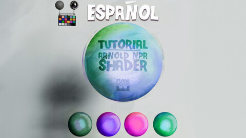 (ESP) TUTORIAL NPR Painterly Arcane/Spiderverse Shader para Arnold Maya