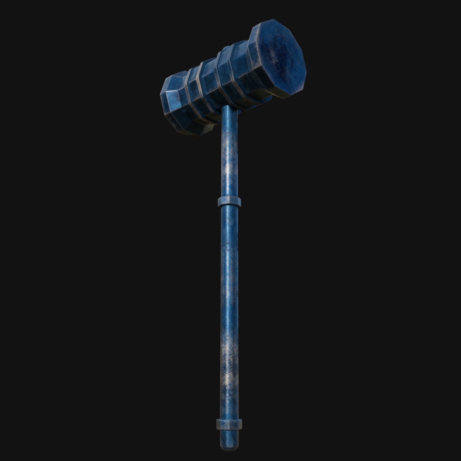 ArtStation - Precision in Stonemasonry: 3D Model of Stonemason's Hammer ...