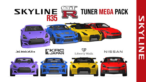 Nissan R35 Tuners mega Pack