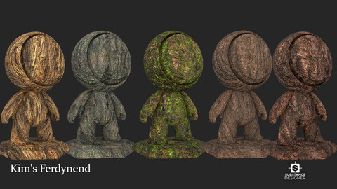 18 TILEABLE SMART HIGH QUALITY MATERIALS For Substance Painter