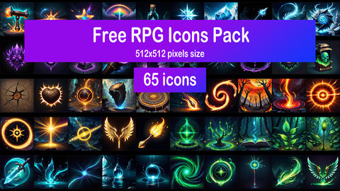 Free RPG Icons Pack