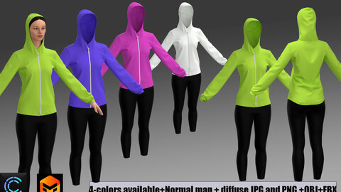 sports suit Marvelous Designer