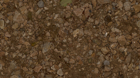 Gravel Seamless Texture 2k (2048*2048) | EXR 5 | JPG 5 File Formats All Texture Apply After Object Look Like A 3D. (1K preview image)