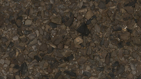 Gravel Seamless Texture 2k (2048*2048) | EXR 5 | JPG 5 File Formats All Texture Apply After Object Look Like A 3D. (1K preview image)