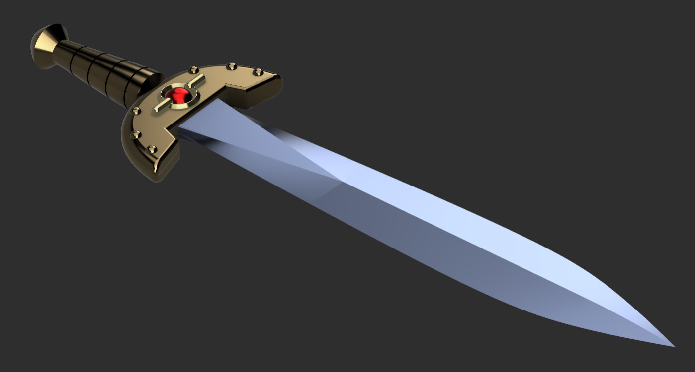 ArtStation - The Legend of Zelda: Ocarina of Time - Kokiri sword 3D ...