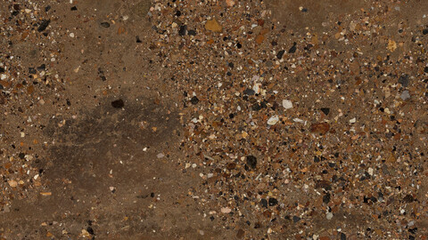 Gravel Seamless Texture 2k (2048*2048) | EXR 7 | JPG 7 File Formats All Texture Apply After Object Look Like A 3D. (1K preview image)