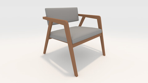 3D Model Armchair 4