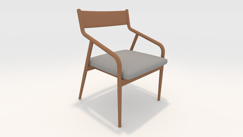 3D Model Armchair 6