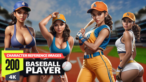 Baseball Girl VOL.01 | Reference Images