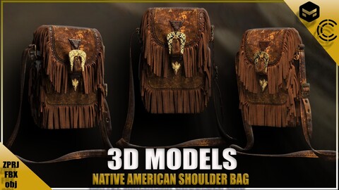 native american shoulder bag