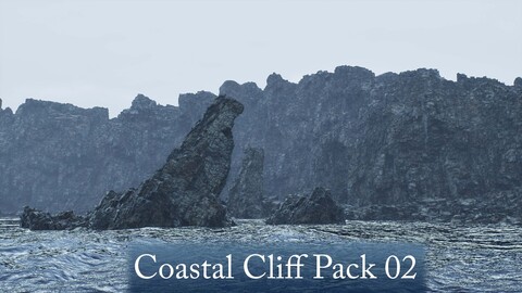 Coastal Cliff Asset Pack Part - 2