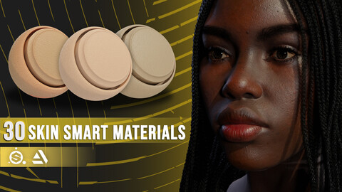 30 Skin Smart Materials / Super Realistic