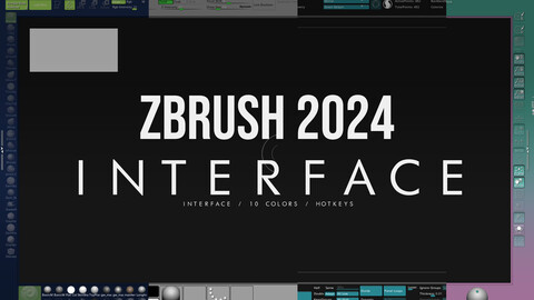 Zbrush Custom User Interface