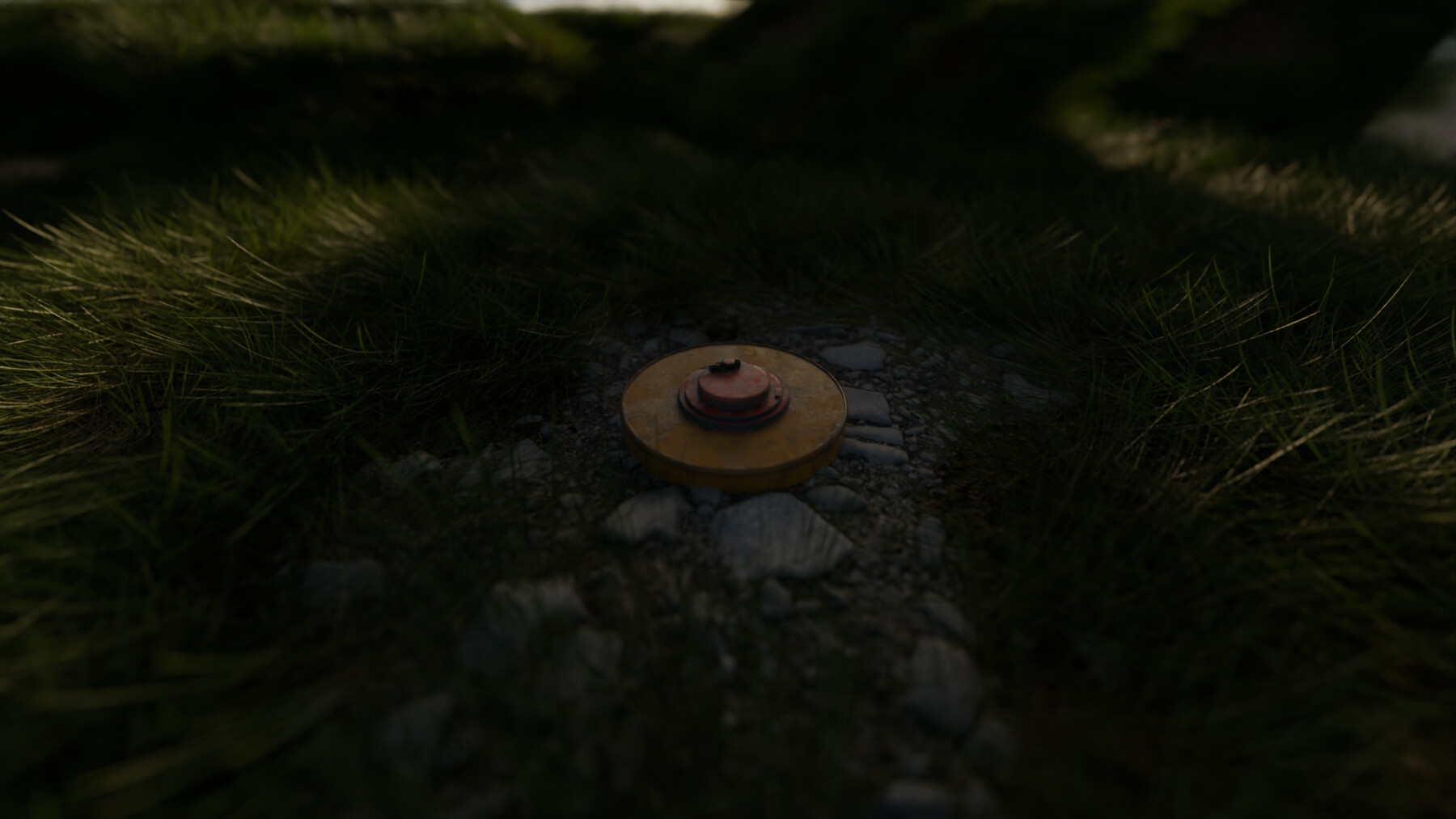 ArtStation - Landmine | Free Asset | Game Assets