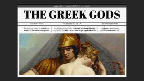 Ares Procreate Kit | The Greek Gods Collection