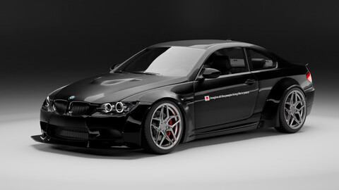 BMW M3 E92 Liberty Walk