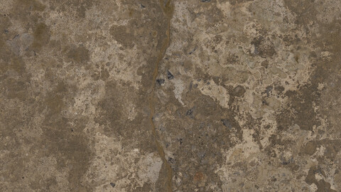 Concrete Seamless Texture 2k (2048*2048) | EXR 5 | JPG 5 File Formats All Texture Apply After Object Look Like A 3D. (1K preview image)