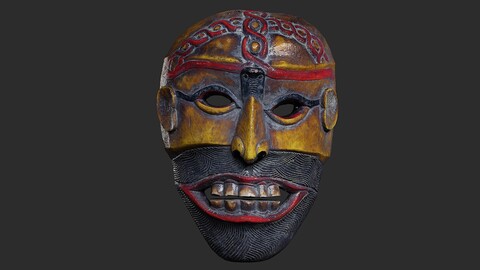 HD 3D photogrammetry Streo scan Mask2