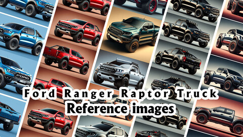 Ford Ranger Raptor Truck | Car Reference Images