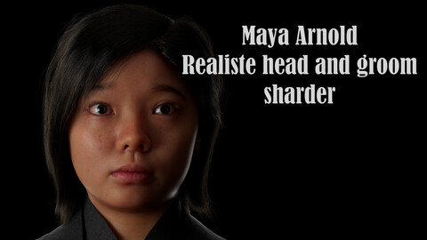 Maya Arnold Realiste Head and groom sharder