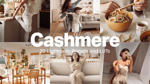 20 Cashmere LUTs & Lightroom Presets