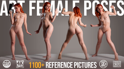 1100+ Art Female Poses