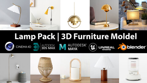 Lamp Pack | 10 Models furniture